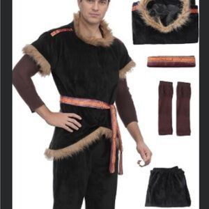 Men’s Kristoff Frozen costume, full set